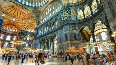 Ayasofya, 2019'da 3,7 milyon kez ziyaret edilerek rekor kırmıştı