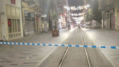 İstiklal Caddesi'nde şüpheli paket