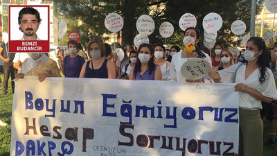 Diyarbakır'da Pınar Gültekin cinayeti protesto edildi: Erkek şiddetinin münferit olmadığını biliyoruz