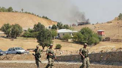 Elazığ Bingöl karayolu'da çatışma