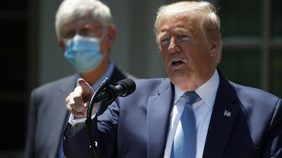 Trump: Coronavirus aşısı 3 Kasım'daki seçimde hazır olacak