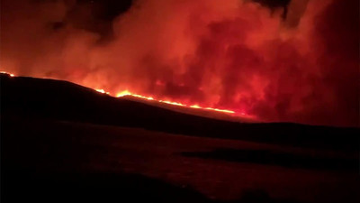 Çeşme'de orman yangını: Siteler boşaltıldı