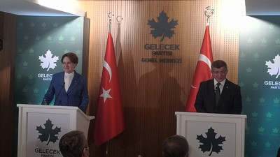 Davutoğlu ve Akşener’den birlikte çalışma mesajı