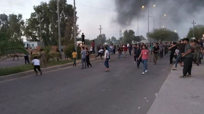 Kürdistan Bölgesel Yönetimi'nde protestocular hükümetin istifasını istedi