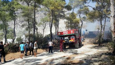 Datça'da orman yangını