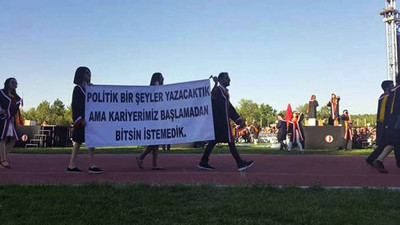 ODTÜ'den çok konuşulacak mezuniyet pankartları