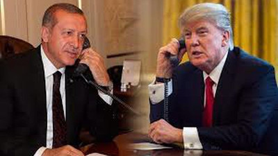 Erdoğan Trump ile görüştü