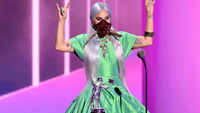 2020 MTV Video Müzik Ödülleri'ne Lady Gaga maskeleriyle damga vurdu