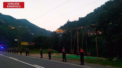 Fırtına Vadisi'ndeki kaçak ve ruhsatsız salıncak yıkıldı