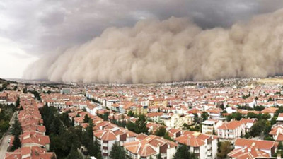 Meteoroloji'den toz bulutu için yedi ile uyarı