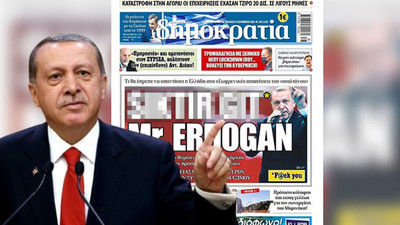 Erdoğan, hakkında küfürlü manşet atan gazete ile ilgili suç duyurusunda bulundu