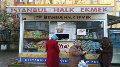 İBB, halk ekmeğe yüzde 33 zam yaptı