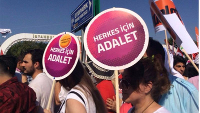 Adalet Mitingi'nden kareler