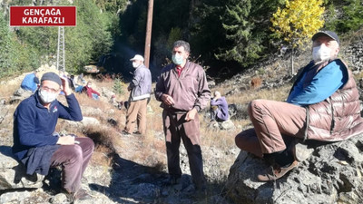 HES firması kendilerine engel olmak isteyen köylülerin üzerine beton döktü