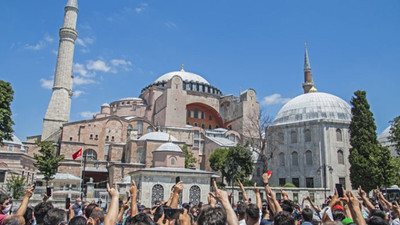 Camiye dönüştürülen Ayasofya'nın tuvaletleri için 1 milyon TL harcanmış