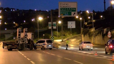 İstanbul’da bazı yollar trafiğe kapatıldı