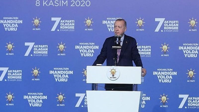 Erdoğan 'bakın burası çok önemli' dedi, parti kongresinde muhalefeti hedef gösterdi