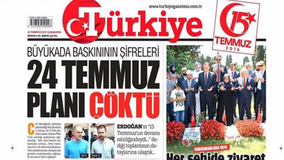 'Türkiye Gazetesi'nin suçlaması masum değildir'