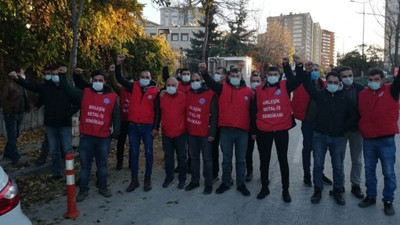 Metal işçileri Ankara'ya ulaştı, bakanlıkla görüşmeleri bekleniyor