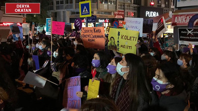 Kadınlar polis engeline rağmen ‘bir kişi daha eksilmemek için’ bir araya geldi