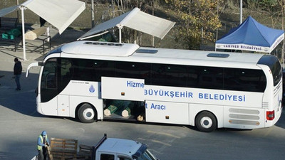 İstanbul'da korkutan görüntü: Cenazeler İBB otobüsüyle taşındı