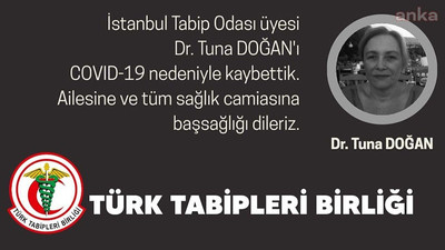 Dr. Tuna Doğan Coronavirus'ten hayatını kaybetti