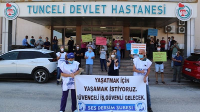 Dersim’de vakalar artıyor: Salgına yakalanan sağlıkçılar yoğun bakımda, önlemler yetersiz