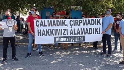 Haklarını isteyen BİMEKS işçileri yine gözaltına alındı