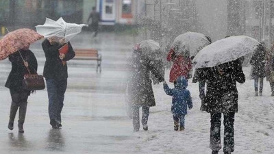 Meteoroloji'den kar ve yağmur uyarısı