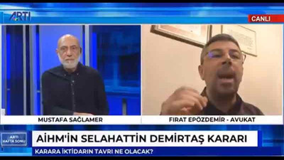 Av. Fırat Epözdemir: AİHM kararında Demirtaş'ın uydurulmuş delillerle tutuklandığı yazıyor