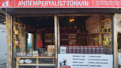 'Komünist erişte, sosyalist zeytin ve anarşist biber'