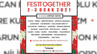 Festtogether'dan sahne emekçileriyle dayanışmak için 'online' festival