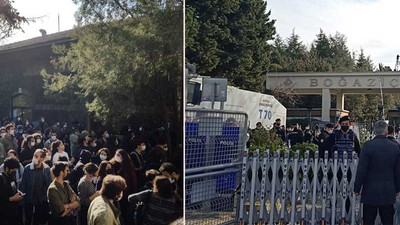 Boğaziçi Üniversitesi ayakta: Dışarıda abluka, içeride eylem