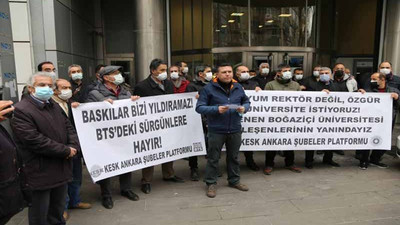 KESK: Boğaziçi bileşenlerinin yanındayız