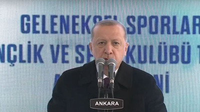 Erdoğan, 1 buçuk yıldır faaliyette olan tesise açılış düzenledi