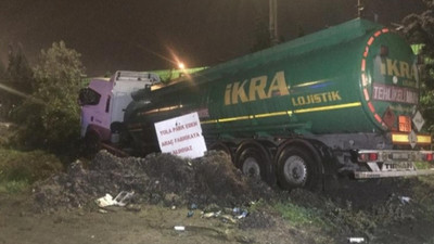 Seyir halinde kalp krizi geçiren tanker şoförü yaşamını yitirdi