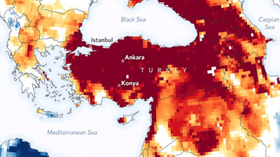 NASA'dan Türkiye'ye kuraklık uyarısı