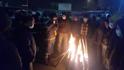 Kadıköy Belediyesi işçileri iş bıraktı