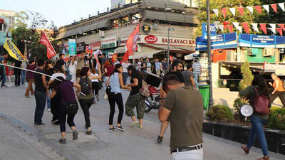 Ankara’daki Suruç anmasında 9 gözaltı