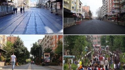 Diyarbakır'daki Sanat Sokağı'na İstiklal Caddesi yöntemi: Ağaçları söküp, beton döktüler