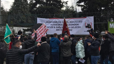 Boğaziçi Üniversitesi'ne çevre illerden gelen bir grup, Boğaziçili öğrencileri protesto etti