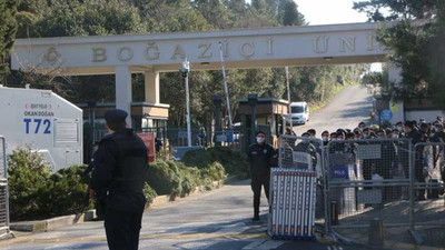 Boğaziçi Üniversitesi'ndeki eylemler polis ablukasına rağmen sürüyor