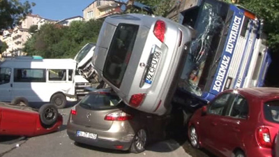 İstanbul'da TIR dehşeti!..