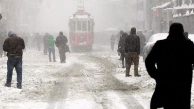 Meteoroloji'den İstanbul için kar uyarısı: Günlerce sürecek