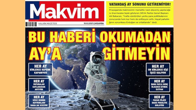 DEVA Partisi'nden 'Makvim' manşeti: Bu haberi okumadan Ay'a gitmeyin