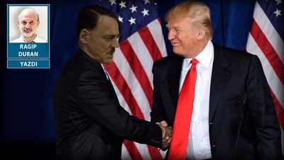 Hitler’le Trump’un el sıkışırken çekilmiş fotoğrafını gördünüz mü?