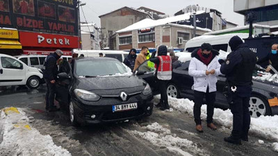 Okmeydanı'nda giriş çıkışlar kapatıldı