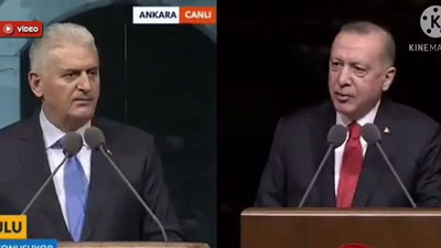 Erdoğan, Binali Yıldırım'ın 4 yıl önce yaptığı konuşmanın aynısını okudu