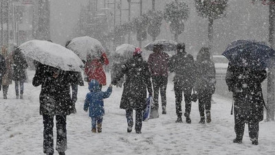 Meteoroloji'den 33 kente sarı kodlu uyarı: Yoğun kar, sağanak, çığ tehlikesi