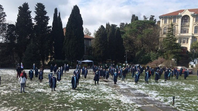 Boğaziçili hocaların eylemi 47 gündür devam ediyor, rektörlüğe yine sırtlarını döndüler